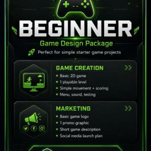 Game Design Package: Beginner